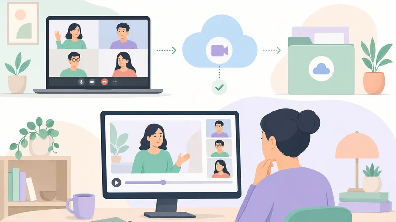 Bản ghi Google Meet được lưu ở đâu và xem lại thế nào?