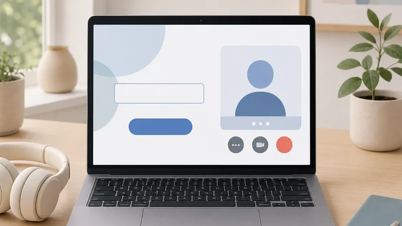 Joining Google Meet with a code on a desktop browser