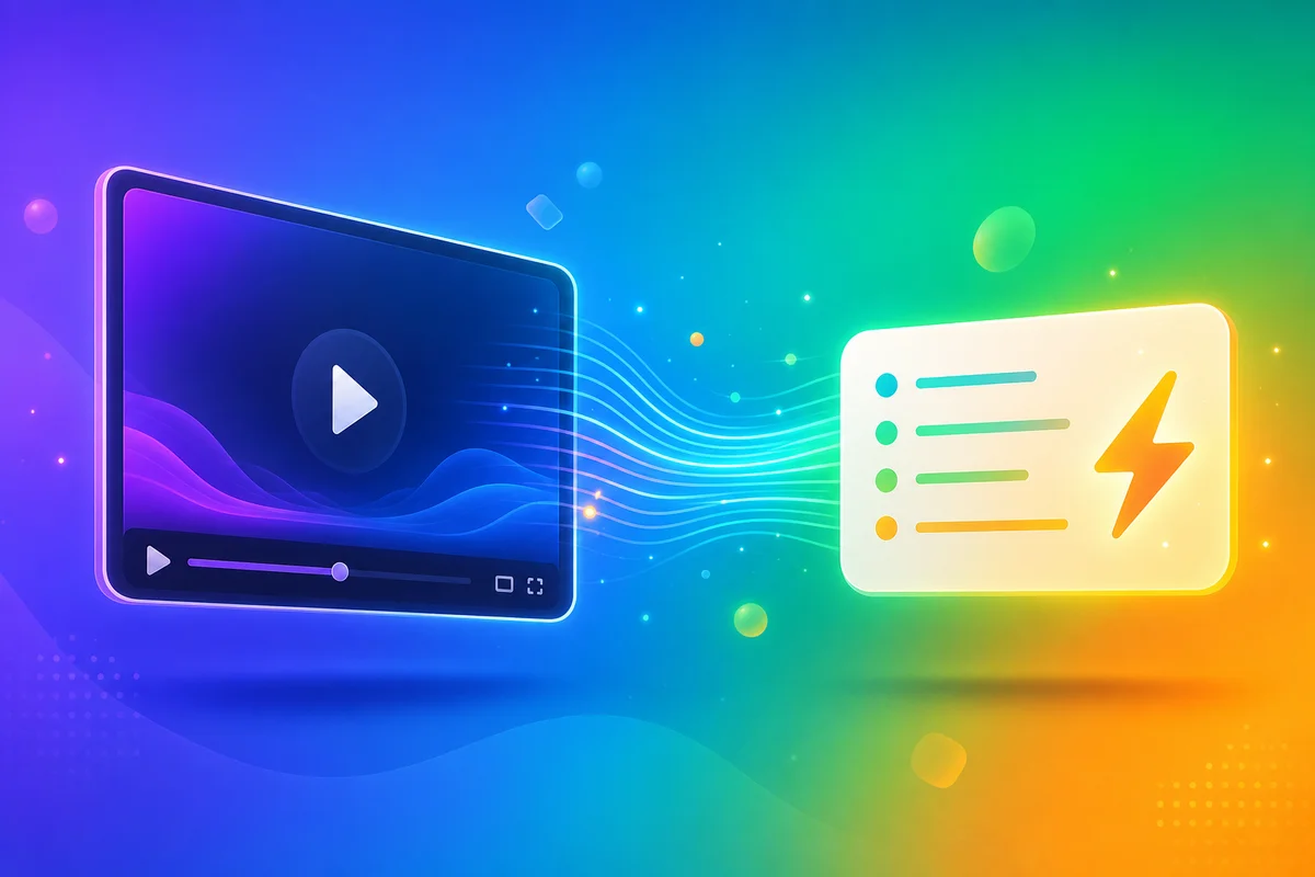 Transcribe & summarize any YouTube video with AI